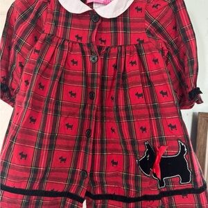 Good Lad Red and Black Plaid Dress